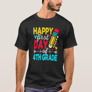 Camiseta Primeiro Dia do Quarto Grau De Corte De Volta Ao E