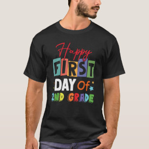 Camiseta Primeiro Dia Do Segundo Grau Esquadrão De Volta Ao