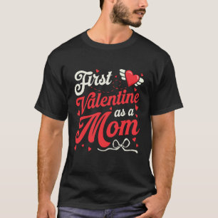 Camiseta Primeiro Dia dos Namorados Como Mãe Dia dos Namora