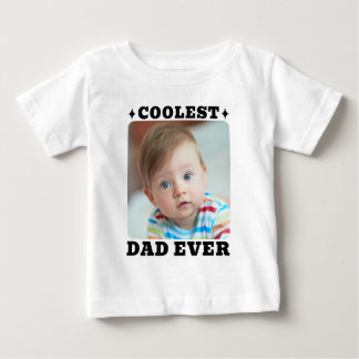 Camiseta Primeiro Dia dos Pais Pai Mais Legal de Todos Foto