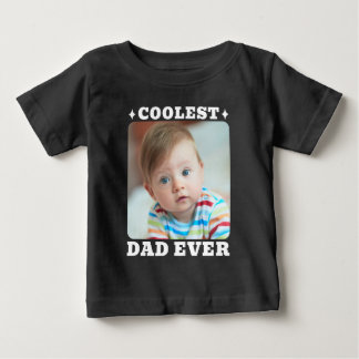 Camiseta Primeiro Dia dos Pais Pai Mais Legal de Todos Foto