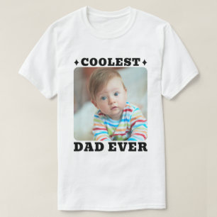 Camiseta Primeiro Dia dos Pais Pai Mais Legal de Todos Foto