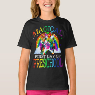 Camiseta Primeiro Dia Mágico Do Unicórnio
