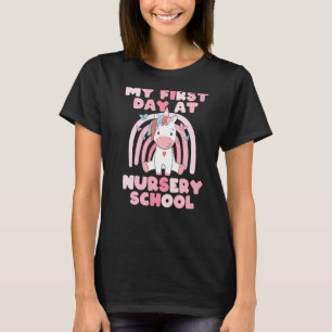 Camiseta Primeiro Dia Na Enfermeira Futura Enfermeira Da Es