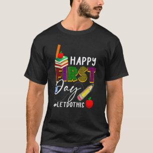 Camiseta Primeiro Dia Vamos Fazer Isso Boas Vindas à Escola