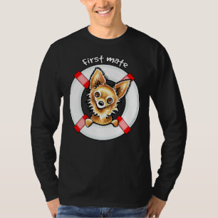 Camiseta Primeiro Encontro de Chihuahua de Longa Duração