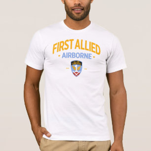 Camiseta Primeiro Exército Aliado "FAAA" Militar dos EUA