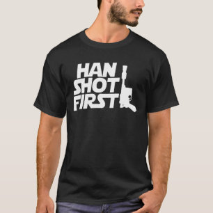 Camiseta Primeiro filme do Gift Han de Natal, com a melhor
