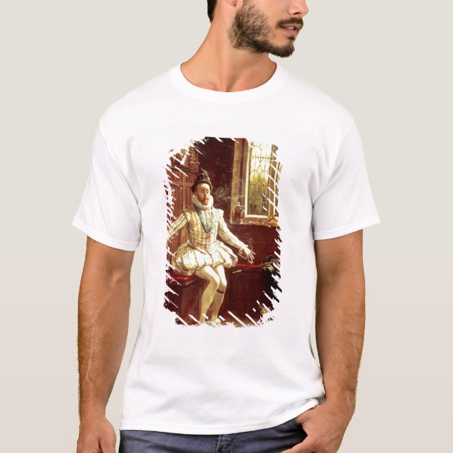 Camiseta Primeiro fumo do senhor Walter Raleigh (Frente)
