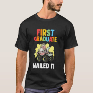 Camiseta primeiro graduado acertou na primeira série