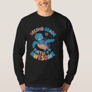 CAMISETA PRIMEIRO GRAU TURTLEY DE VOLTA À ESCOLA