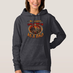 Camiseta Primeiro Halloween Como Pai Zumbi Casa Assombrada