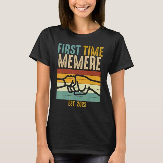 Camiseta Primeiro Membro No Est 2023 Fist Bump Promoveu Nov (Frente)