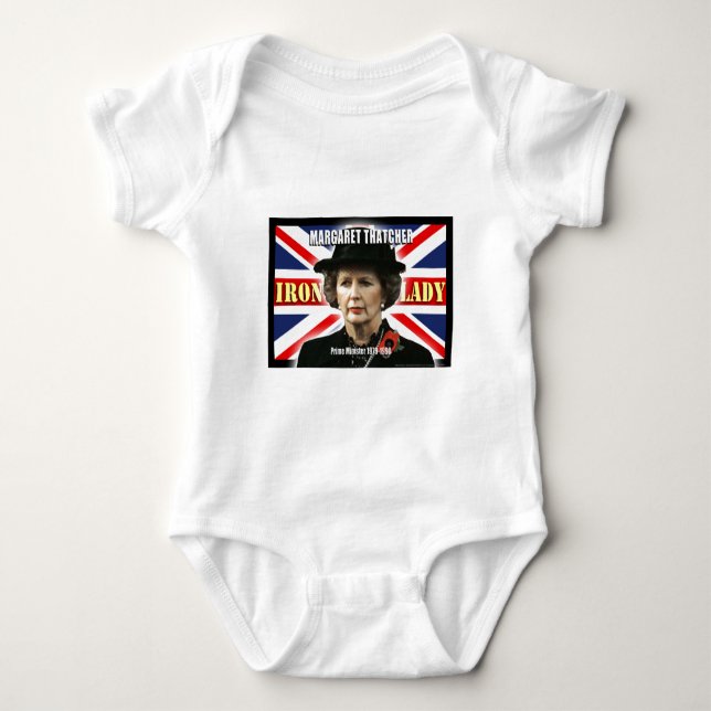 Camiseta Primeiro ministro de Margaret Thatcher (Frente)