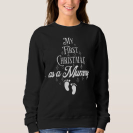 Camiseta Primeiro Natal como a mamãe