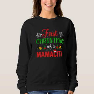 Camiseta Primeiro Natal como um Grupo Mamacita Corresponden