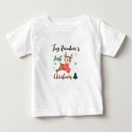 Camiseta Primeiro Natal de Tiny Reindeer