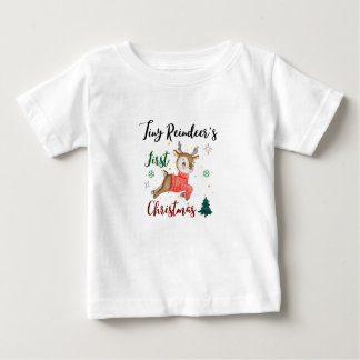 Camiseta Primeiro Natal de Tiny Reindeer