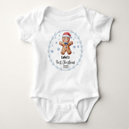 Camiseta - Primeiro Natal do Bebê Personalizado 20