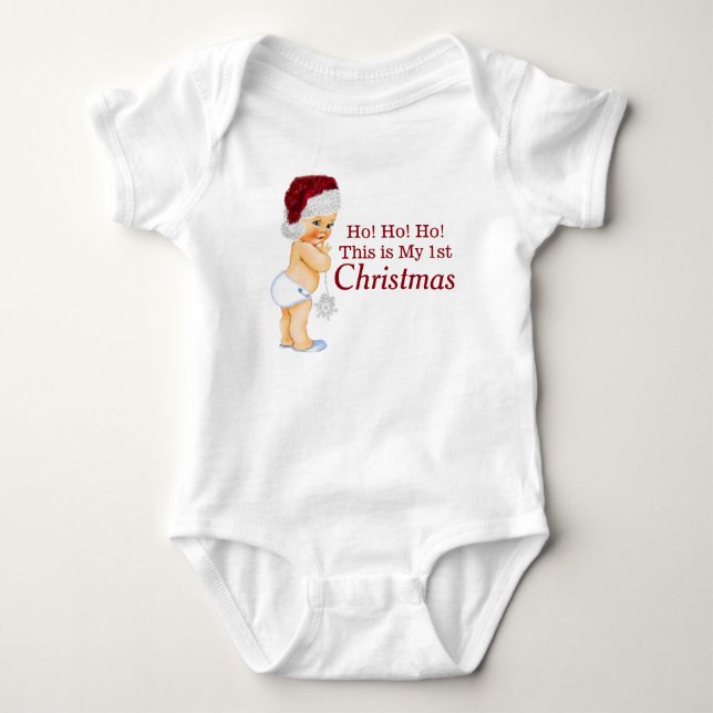 Camiseta Primeiro Natal do Menino (Frente)