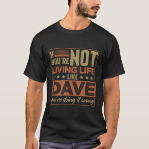 Camiseta Primeiro Nome David Dave