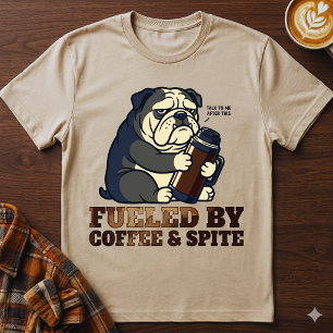 Camiseta Primeiro O Café Depois A Vida Adulta Grumpy Chihua