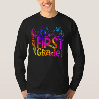 Camiseta Primeiro Professor da 1ª Série Primeiro Dia de Vol