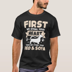 Camiseta Primeiro Roubamos Seu Coração