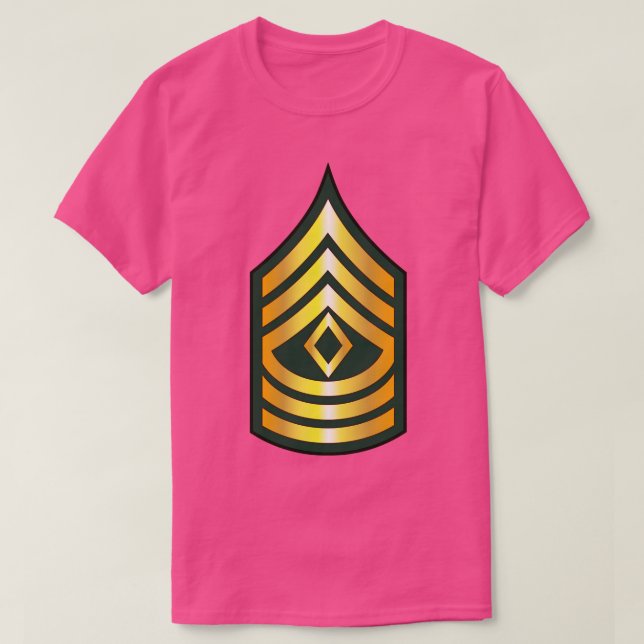 Camiseta Primeiro Sargento 1SG com Txt (Frente do Design)