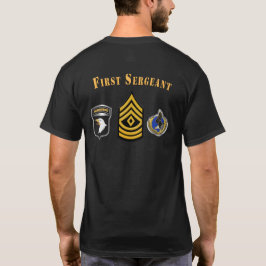 Camiseta Primeiro-sargento da 101ª Divisão Aerotransportada