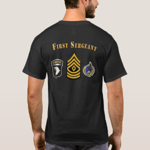 Camiseta Primeiro-sargento da 101ª Divisão Aerotransportada