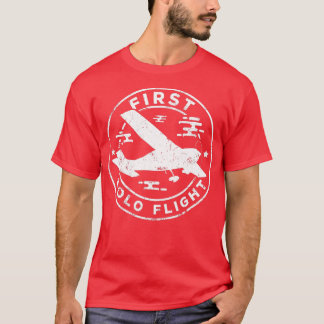 Camiseta Primeiro Voo Piloto de Avião de Avião Solo 2