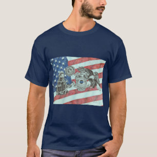 Camiseta Primeiros Respondentes Patrióticos