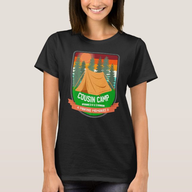 Camiseta Primo Camp 2022 Fazer de Reunião Familiar (Frente)