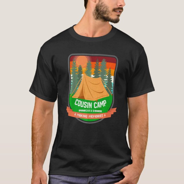 Camiseta Primo Camp 2022 Fazer de Reunião Familiar (Frente)