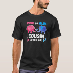 Camiseta Primo Cor-De-Rosa Ou Azul Ama-Te A Resolução De Gê