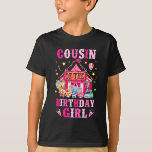 Camiseta Primo Da Família De Carnaval Birthday Girl