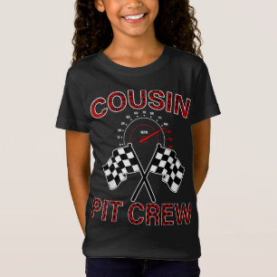 Camiseta Primo da família Race Car Festa de aniversário Rac