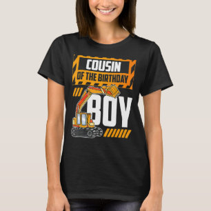 Camiseta Primo Da Matéria Da Família De Construção De Garot