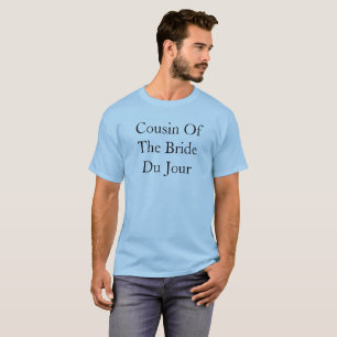 Camiseta Primo da Noiva do Dia Casamento