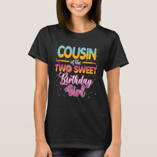 Camiseta Primo Das Duas Garotas Doce De Aniversário segundo