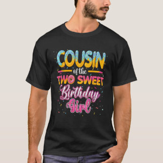 Camiseta Primo Das Duas Garotas Doce De Aniversário segundo