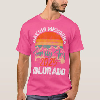 Camiseta Primo de acampamento de montanha Trip 2025 da Famí