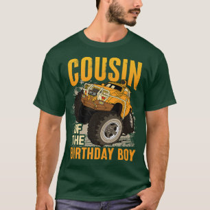 Camiseta Primo do Aniversário do Monstro do Aniversário