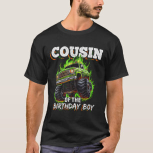 Camiseta Primo do Aniversário do Monstro do Aniversário