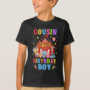Camiseta Primo Do Aniversário Para O Carnaval Menino