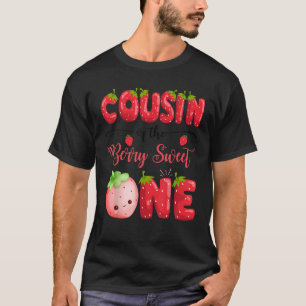 Camiseta Primo Do Berry Sweet, Uma Garota De Aniversário, S