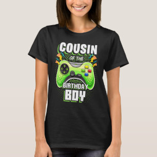 Camiseta Primo Do Garoto De Aniversário Que Corresponde Ao