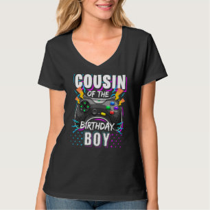 Camiseta Primo Do Garoto De Aniversário Que Corresponde Ao