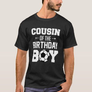 Camiseta Primo Do Matador Da Família Birthday Boy Soccer Bo